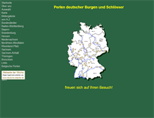 Tablet Screenshot of burgenperlen.de